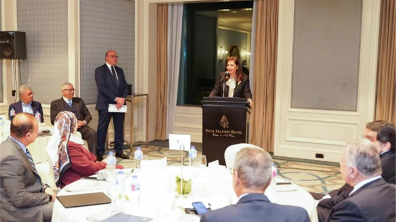 وزيرة التخطيط والتنمية الاقتصادية في احتفالية قصص النجاح في مسيرة بنك الاستثمار