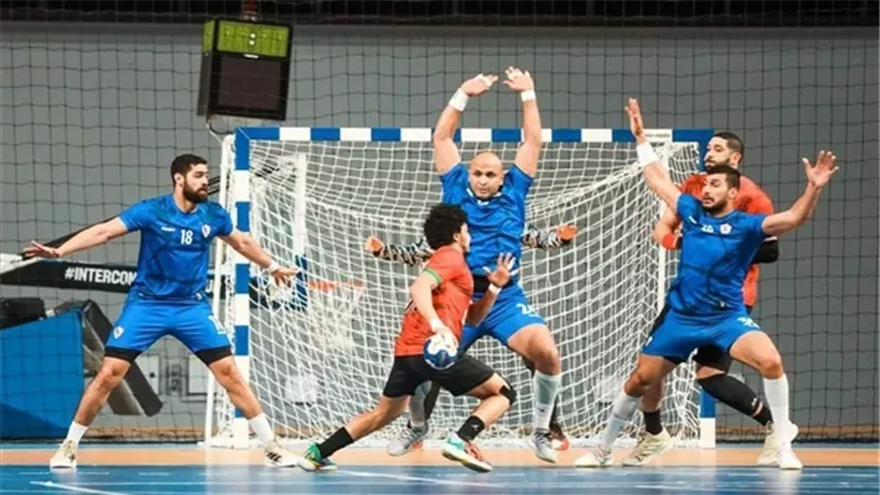 سبورتنج يخطف تعادلاً مثيرا أمام الزمالك بدوري المحترفين لكرة اليد