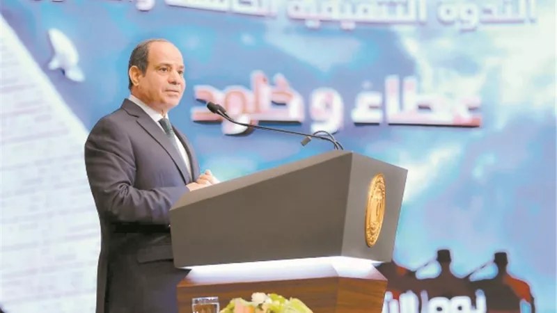 الرئيس السيسى: مصر محفوظة.. بعناية الله