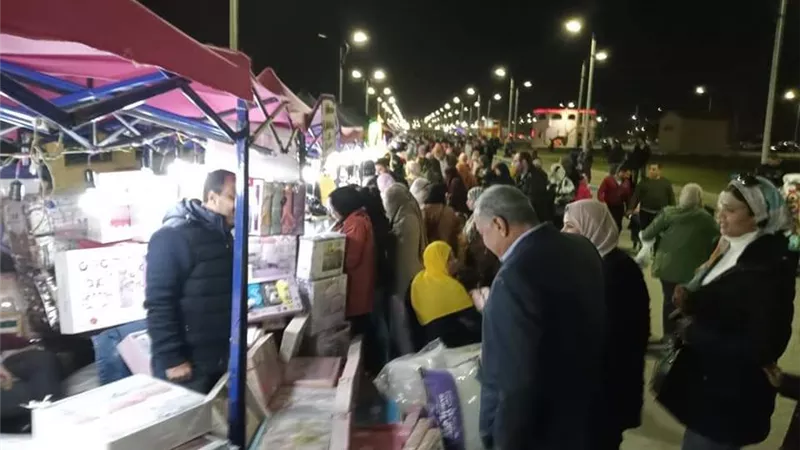 استمرار فعاليات مهرجان السويس للثقافة و التسوق في الفترة المسائية