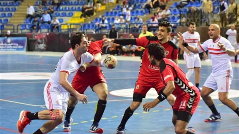 قمة دورى اليد: الزمالك يفوز على الأهلى 34/28