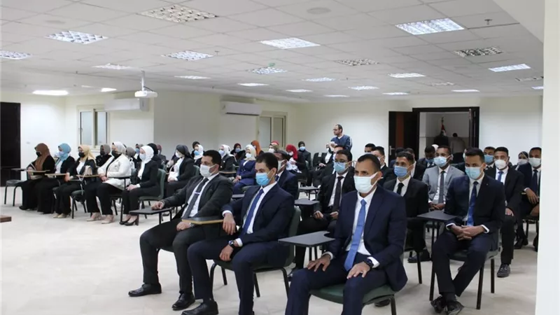 اجراء المقابلات الشخصية للمتقدمين للتعيين في وظيفة معاون نيابة الادارية دفعة ٢٠٢٠