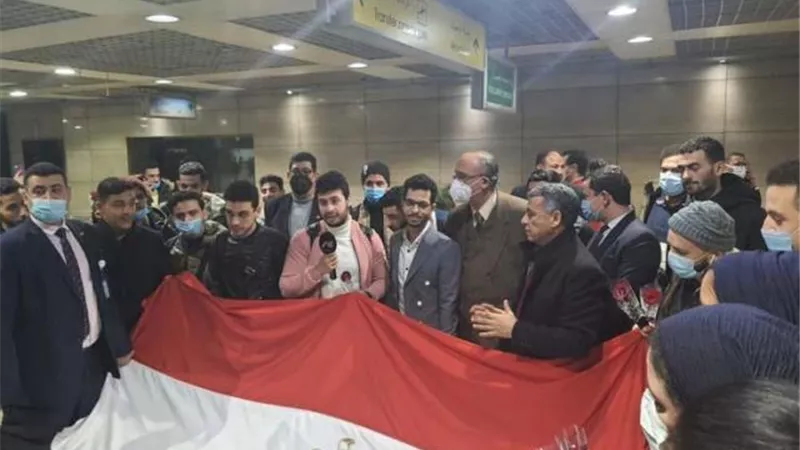مواعيد وآلية تلقى أوراق الطلاب العائدين من أوكرانيا