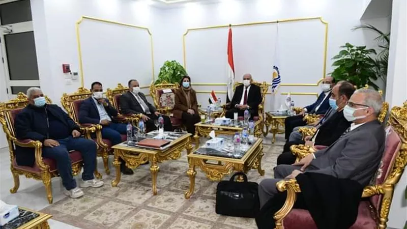 التخطيط وبنك الاستثمار القومي يتابعان الموقف التنفيذي لمشروعات الخطة الاستثمارية 21/2022