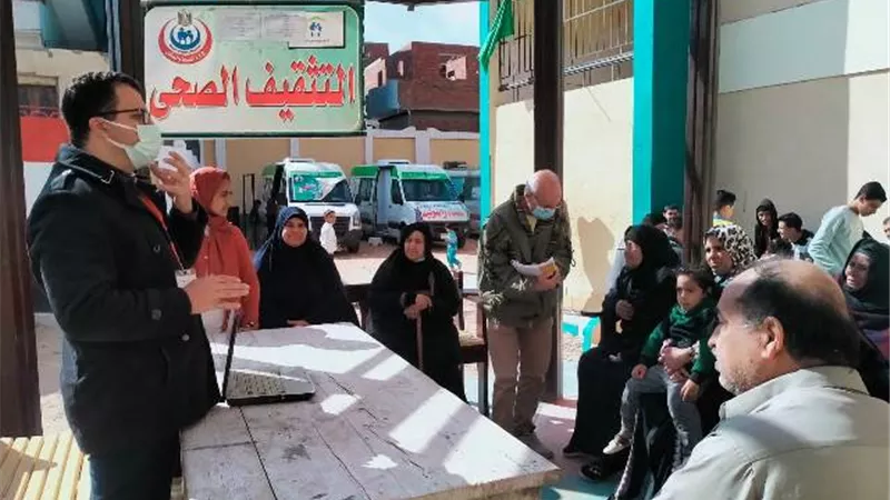 الكشف على ٢٣٠٠ مريض فى القافلة المجانية لحياة كريمة بالشرقية.. بالصور