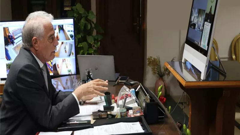 فوده يتابع المشروعات القومية والتنموية المقرر افتتاحها بإحتفالات جنوب سيناء بعيدها القومى