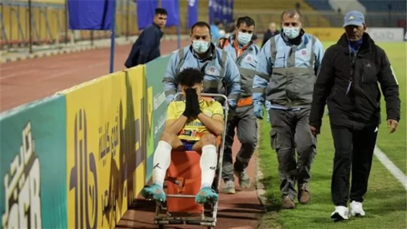 الإسماعيلى يعلن غياب عبد الرحمن مجدى عن مواجهة الاتحاد بعد اصابته اليوم