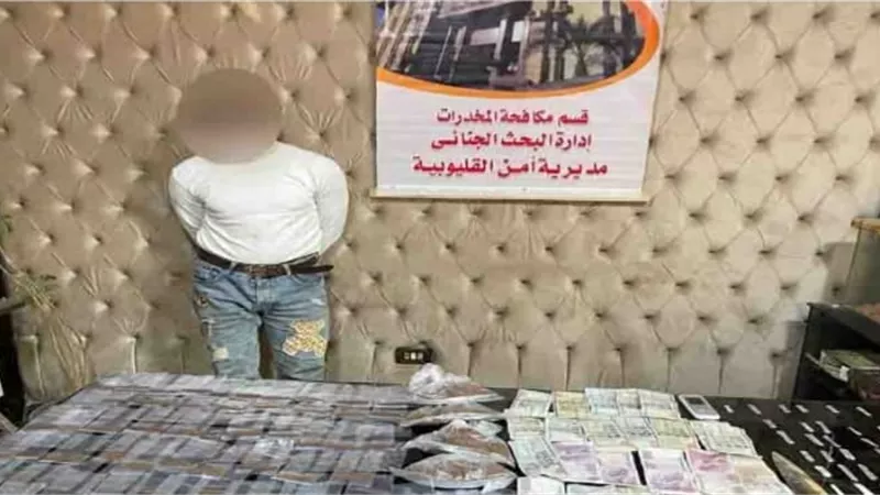 سقوط عنصر إجرامى ب 