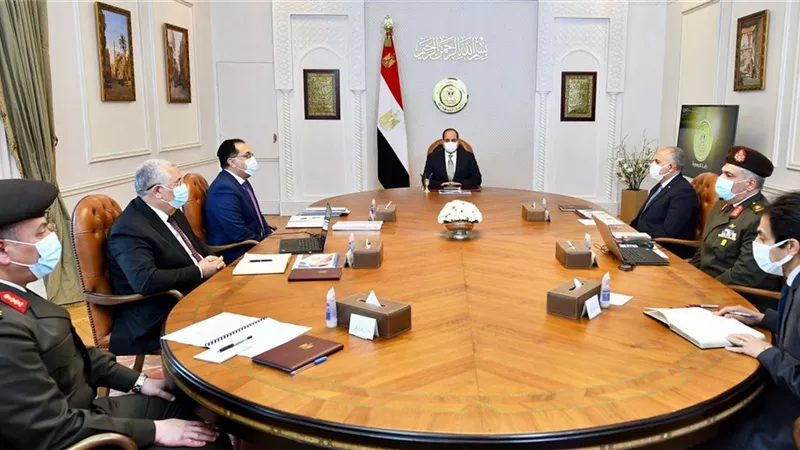الرئيس السيسي يتابع الموقف التنفيذي لعددًا من مشروعات قطاع الأمن الغذائي والزراعة على مستوى الجمهورية