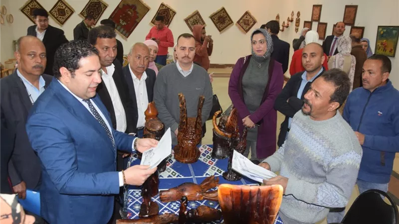نائب محافظ بنى سويف يشهد فعاليات مؤتمر اليوم الواحد للتمكين الثقافي لذوي الاحتياجات