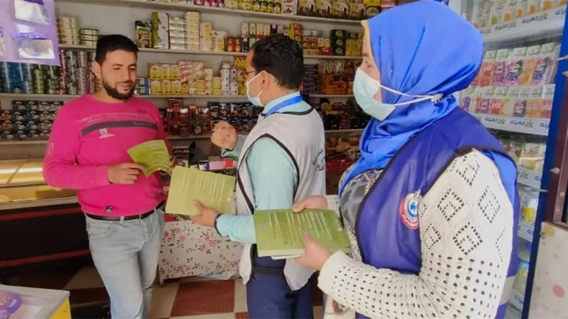 الصحة: انتشار 3500 فريق تثقيف صحي لتوعية المواطنين بالإجراءات الاحترازية