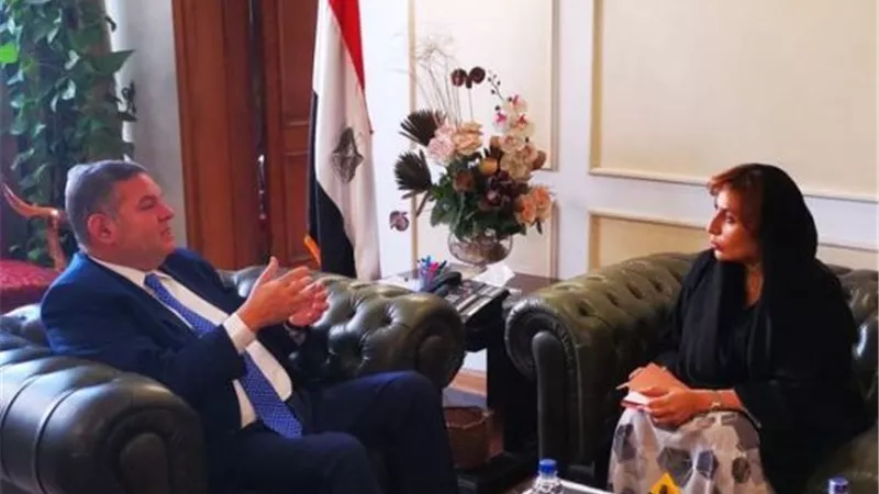 وزير قطاع الأعمال يبحث مع سفيرة الإمارات بالقاهرة تعزيز التعاون الاقتصادي والتجاري
