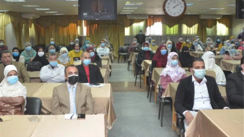برامج تدريبي للعاملين بالتأمين الصحي ومديرية الصحة ببنى سويف