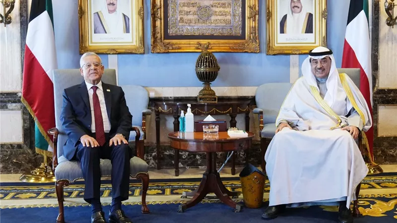 حنفي جبالي يلتقي رئيس مجلس الوزراء الكويتي
