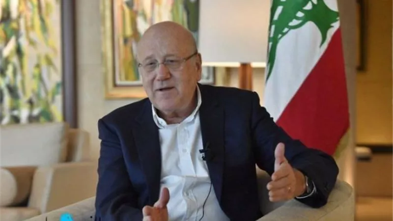 رئيس الوزراء اللبناني يبحث مع وفد الحكومة العراقية اتفاقية التعاون المشترك بين البلدين