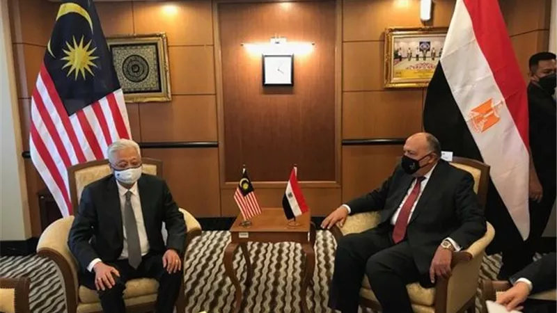 وزير الخارجية يسلم رسالة موجهة من الرئيس السيسي إلى رئيس الوزراء الماليزي حول العلاقات بين البلدين
