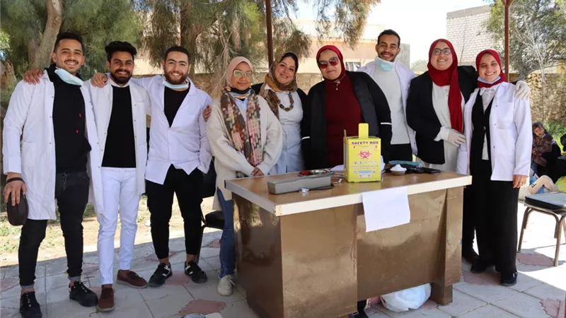 انطلاق فعاليات القافلة الطبية لجامعتي الإسكندرية ومطروح