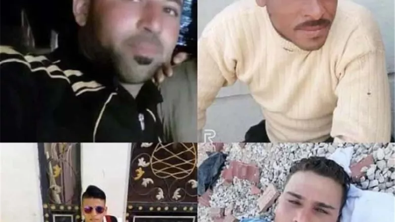 مصرع 4 شقيانين.. تحت 