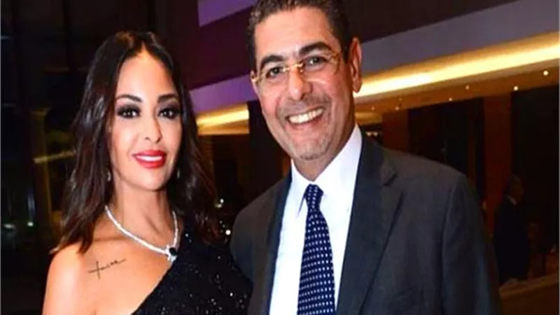 مشهد كوميدى يجمع داليا البحيرى بزوجها على 