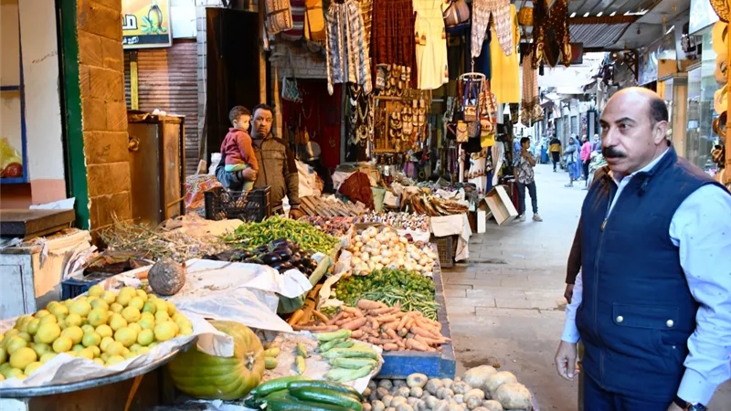 حملات تموينية على الأسواق بمراكز ومدن نصر النوبة ودراو لضبط منظومة الأسعار