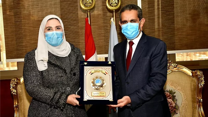 وزيرة التضامن تطلق فعاليات مبادرة 