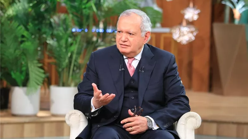 السفير محمد عرابي والسوبرانو أميرة سليم في 