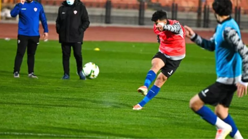 مران الزمالك.. تقسيمة قوية للاعبين بإشراف فيريرا