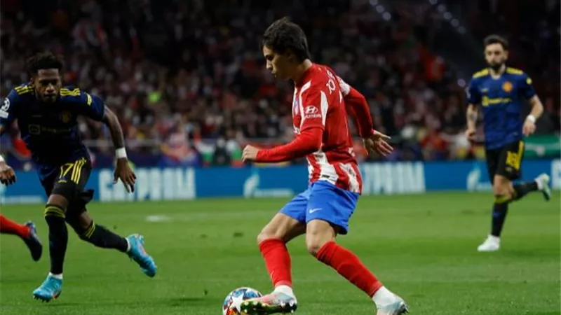 جريزمان وفيليكس يقودان هجوم أتليتكو مدريد أمام مانشستر يونايتد