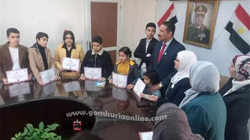 سَلُّومَة يستقبل طلاب الجيزة الموهوبين