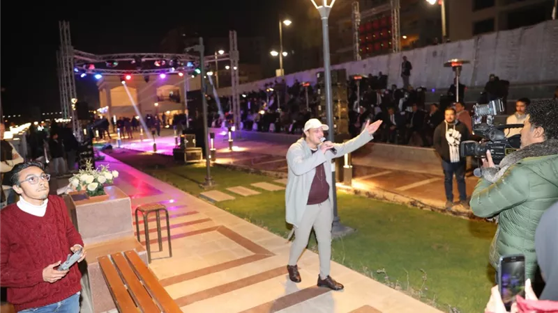 وائل الفشنى ودار الأوبرا المصرية فى حفل العيد القومى لبنى سويف