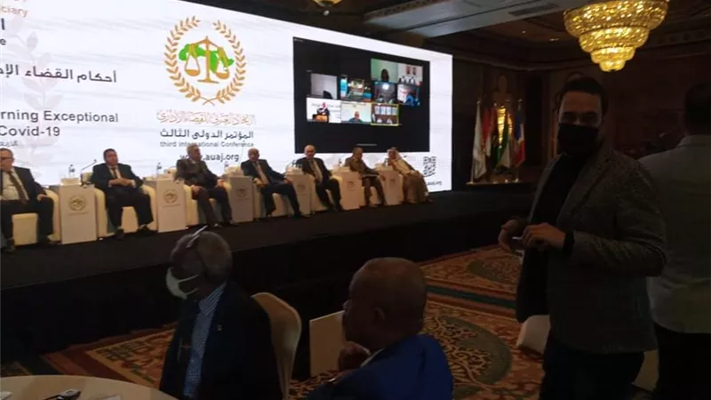 شاهد ... مشاركة القاضيات للمرة الأولى فى مؤتمر الاتحاد العربي للقضاء الإداري
