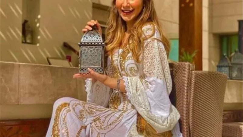 ملك قورة تحتفل بأجواء رمضان