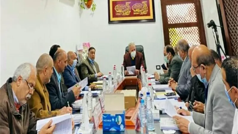 رئيس مياه القليوبية يشهد اجتماع الجمعية العامة لمناقشة القوائم المالية والحساب الختامي