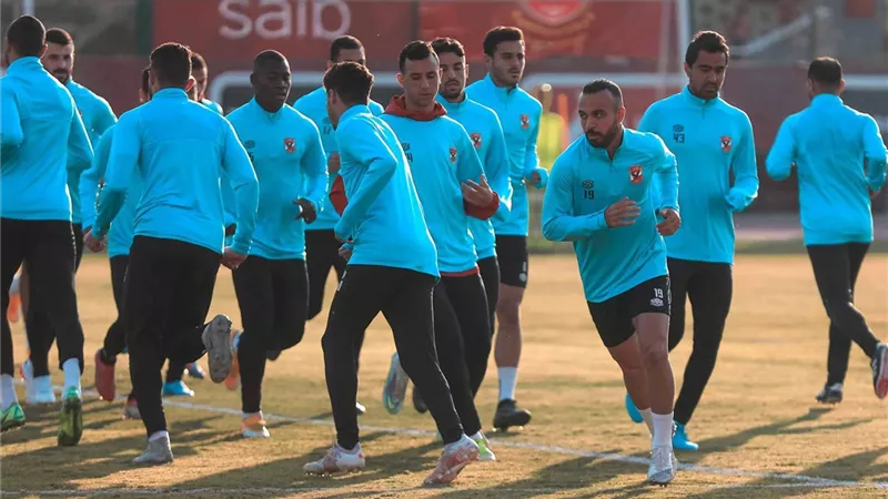 الأهلى يستعد بقوة لمواجهة المريخ.. شاهد