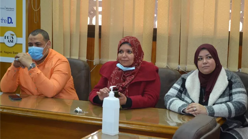 فعاليات ورشة عمل التأهيل لأختبار الآيلتس بحاسبات عين شمس