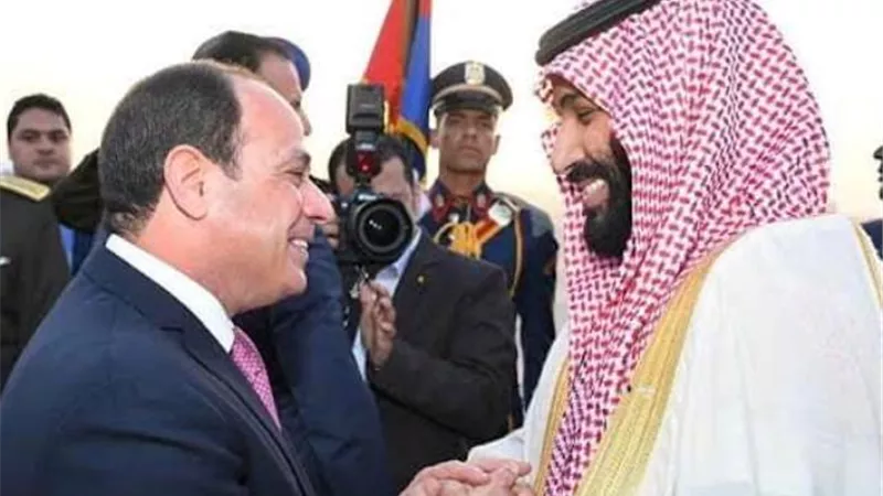 السيسى يجرى اتصالا هاتفيا بولى العهد السعودى للاطمئنان على صحة الملك سلمان