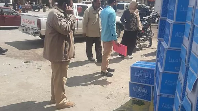 استمرار حملات مراقبة الاغذيه لضبط الاسواق ببنى سويف