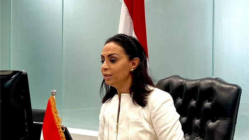 مايا مرسى الارادة السياسية للرئيس السيسى هى كلمة السر وراء التقدم فى ملف تمكين المرأة المصرية