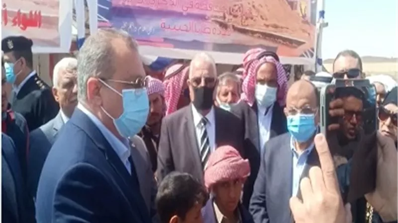 وضع حجر اساس لمشروع تحلية مياه البحر بطابا..فيديو