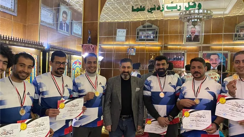 الميدالية الفضية لمعلمي دار العلم بالمنيل
