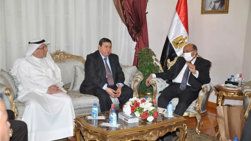 رئيس مجلس الدولة يستقبل الوفود المشاركة بمؤتمر الاتحاد العربى للقضاء الإدارى