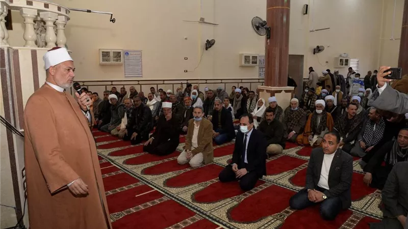 إفتتاح مسجد الإيمان في أبنوب بأسيوط ..صور