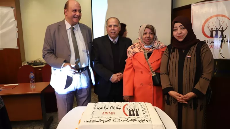 شبكة إعلام المرأة العربية تحتفل بعيد ميلادها السابع