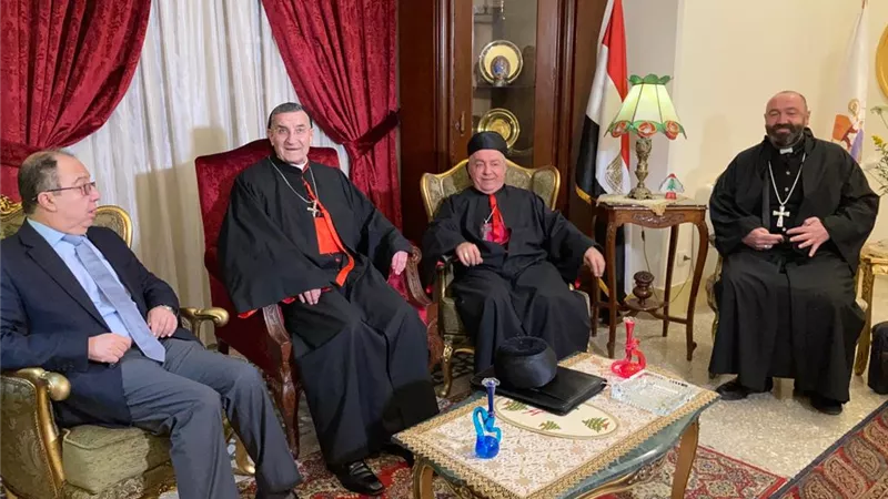 البطريرك الماروني.. يصل مصر فى زيارة ٥ أيام