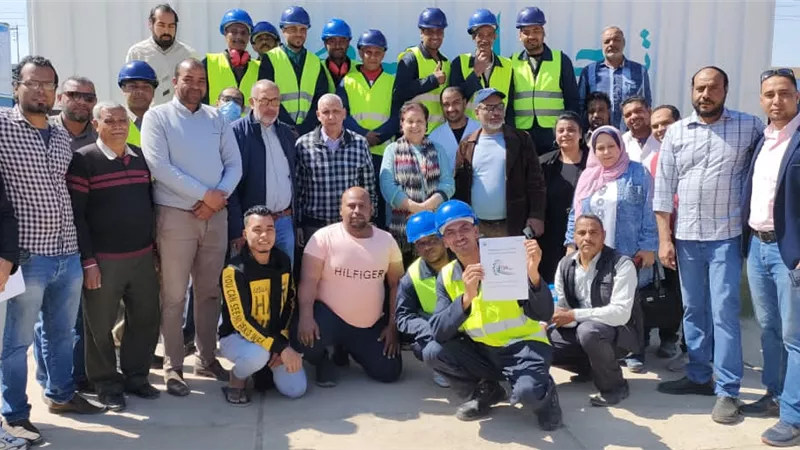 مياه قنا : حصول محطة الكرياتية بقوص علي شهادة TSM