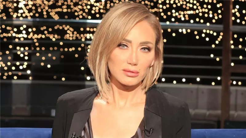 ريهام سعيد بفستان اسود تخطف الانظار