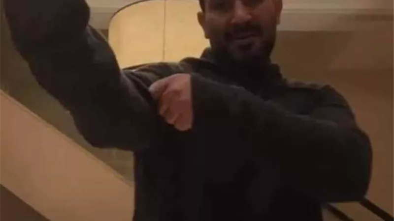 احمد سعد تريند بسبب مقطع فيديو على 