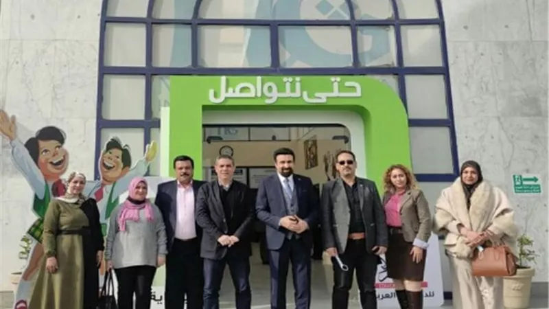 مدير ووكيل تعليم العبور يشهدان فعاليات منتدى 