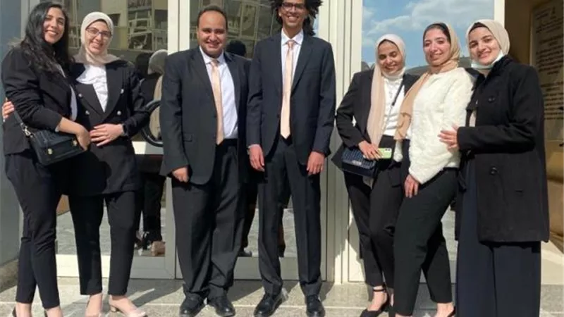 طالب بهندسة الجامعة المصرية الروسية يمثل مصر بتصفيات إفريقيا فى مسابقة هواوى العالمية.. بالمستندات