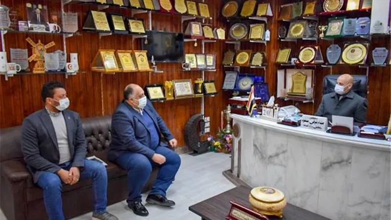 مسعود يجتمع بمديرى الإدارات الفنية لمناقشة تطوير مستشفى القنايات.. بالصور